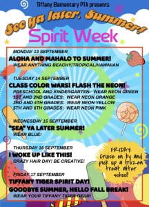 TIGER Spirit Days